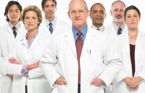 Team of doctors